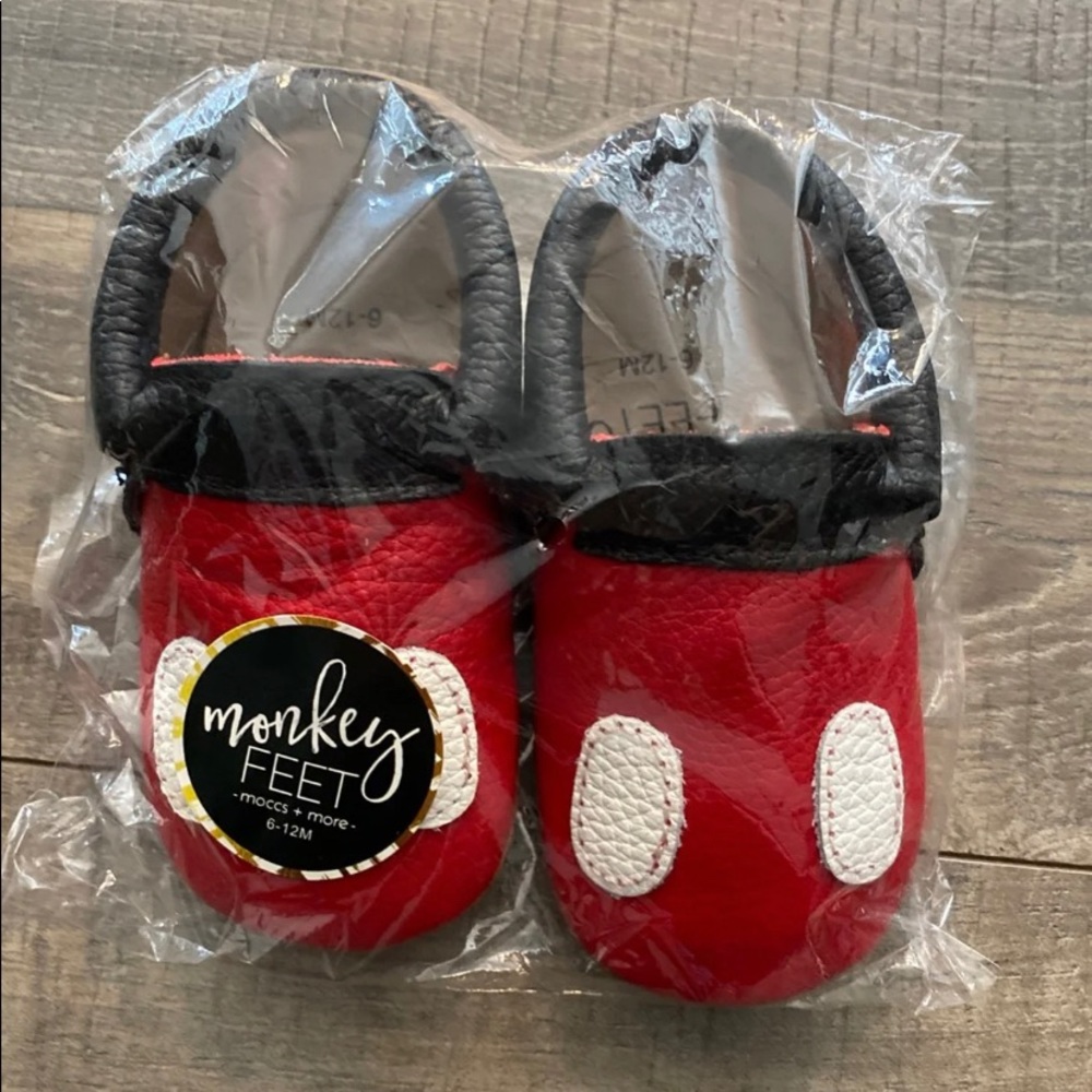 Mickey Mouse monkey feet
